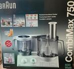 Braun CombiMax Keukenmachine, Gebruikt, 3 snelheden of meer, Ophalen of Verzenden, 2 tot 3 liter