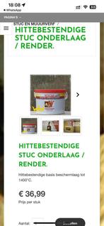 Vincas fireplace render 8 kilo hitte bestendige stuc, Eén persoon, Cadeaubon, Overige typen
