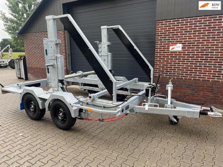 Haspelwagen PW3500 TA Nieuw OOK TE HUUR, Auto diversen, Aanhangers en Bagagewagens, Gebruikt