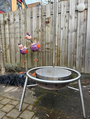 HABA rvs vuurkorf/barbecue beschikbaar voor biedingen