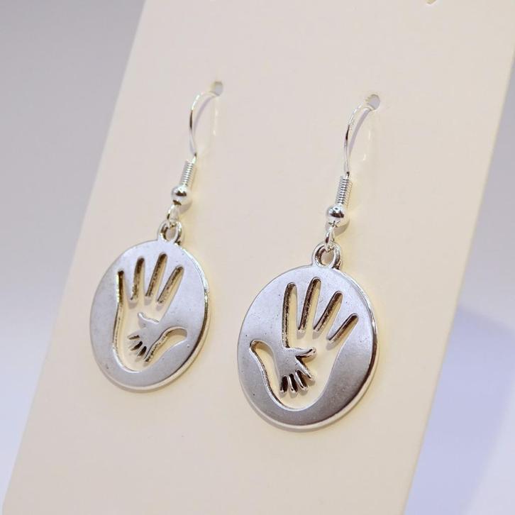 Moeder en kind oorbellen, Sieraden, Tassen en Uiterlijk, Oorbellen, Nieuw, Hangers, Overige materialen, Verzenden
