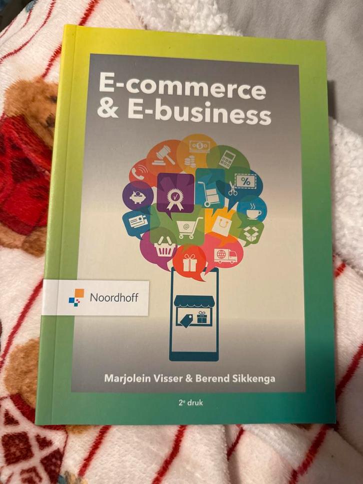E-commerce & Business 2e druk - Nieuwstaat!, Boeken, Economie, Management en Marketing, Nieuw, E-commerce en Internet, Ophalen of Verzenden
