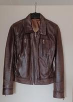 Jas leder dames, Kleding | Dames, Ophalen, Zo goed als nieuw, Maat 38/40 (M), Bruin