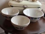 3 boerenbont schalen, Ophalen of Verzenden