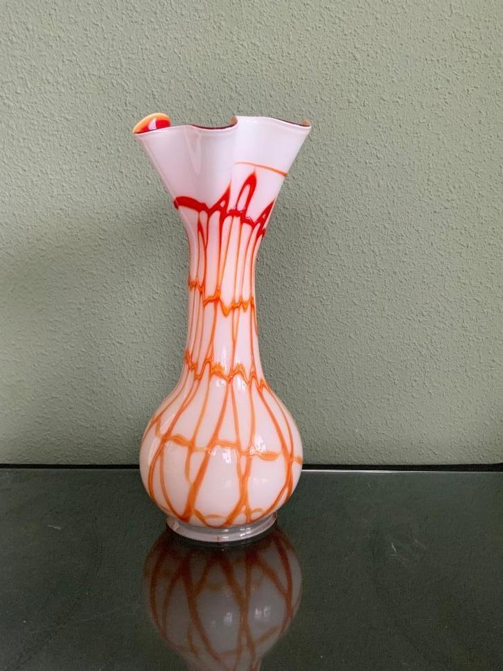 Murano Vaas, Carlo Moretti, Italy,? 1950-60, Huis en Inrichting, Woonaccessoires | Vazen, Gebruikt, Overige kleuren, Minder dan 50 cm