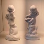 Vintage Porseleinen Beeldjes - Jongen en Meisje, Ophalen of Verzenden