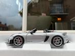 1:18 Porsche 718 Spyder RS Weissach Pack zilver 2023 Norev, Auto, Norev, Norev, Zo goed als nieuw