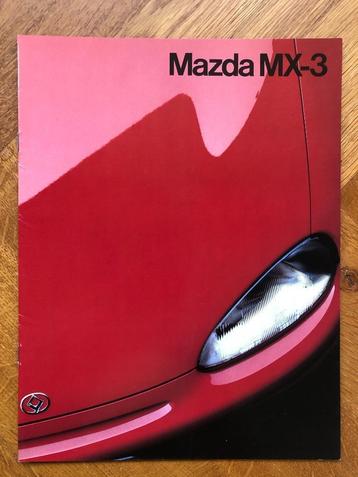 Mazda MX-3 folder 1993 beschikbaar voor biedingen