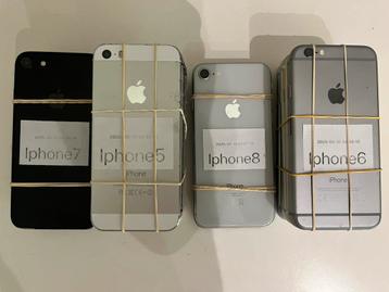 Verschillende iphones beschikbaar voor biedingen