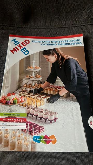 Faciltaire dienstverlening catering en inrichting Vmbo boek beschikbaar voor biedingen