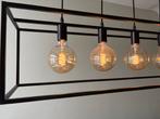 Moderne Hanglamp met Dimfunctie, Huis en Inrichting, Lampen | Hanglampen, Gebruikt, Zwart, Ophalen of Verzenden, Metaal