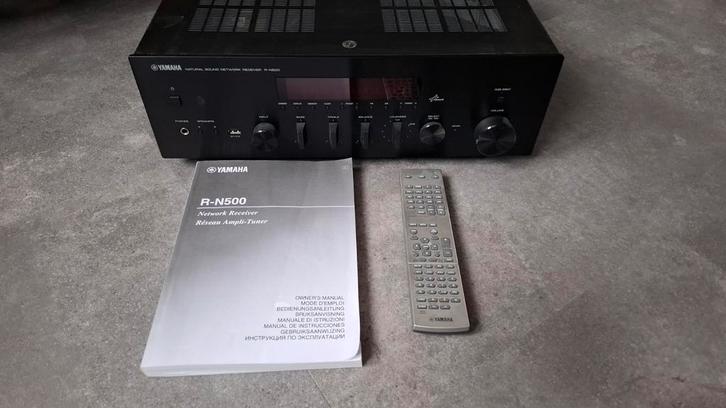 Yamaha R-N500 Netwerk Receiver - Perfecte Staat!, Audio, Tv en Foto, Versterkers en Receivers, Ophalen