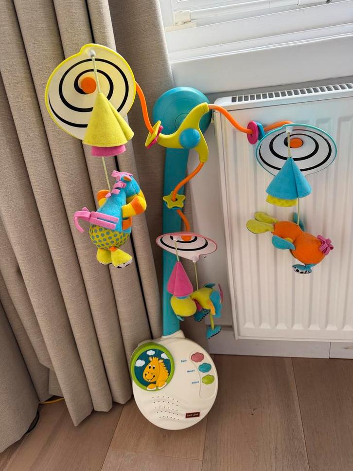 Tiny Love Muziekmobiel, Kinderen en Baby's, Speelgoed | Babyspeelgoed, Gebruikt, Mobiel, Met geluid, Ophalen
