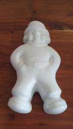 Vintage puddingvorm wit keramiek, Eend, 20cm. 5C6, Tweedehands verkoop, Tweedehands verkoop, Gebruikt, Ophalen of Verzenden