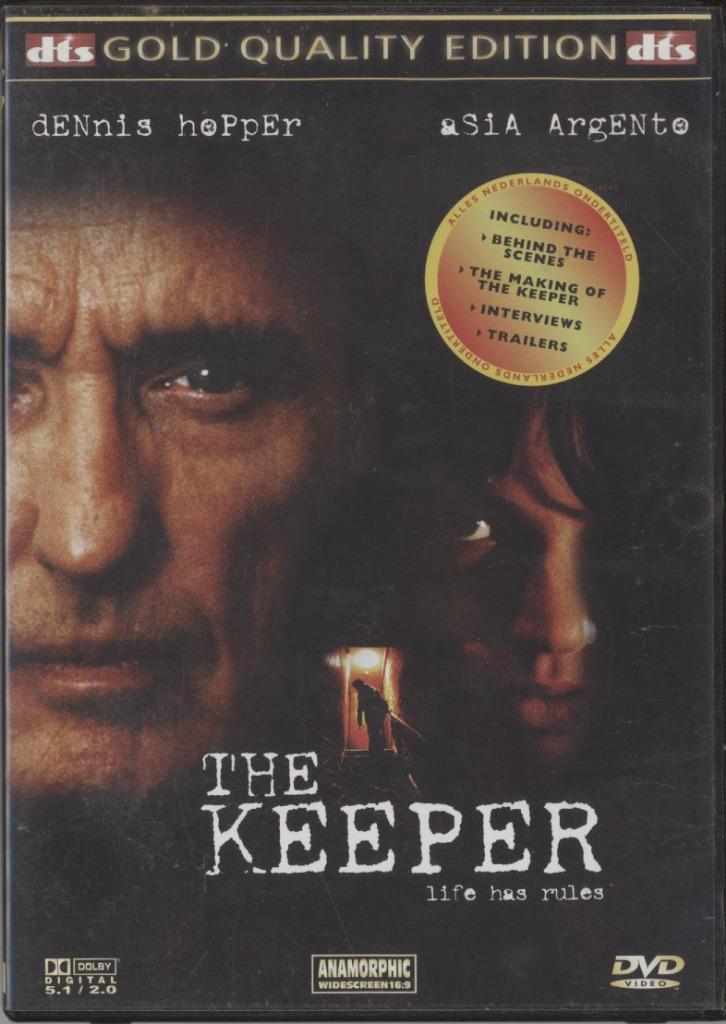 39) The Keeper: met Dennis Hopper en Asia Argento, Cd's en Dvd's, Dvd's | Actie, Gebruikt, Actiethriller, Vanaf 16 jaar, Ophalen of Verzenden