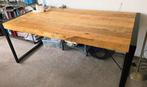 Mooie Mango Houten Eettafel, Ophalen, 50 tot 100 cm, Zo goed als nieuw, 150 tot 200 cm