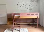 Halfhoogslaper 90x200 cm Flexa Popsicle inclusief matras, Ophalen, Zo goed als nieuw, Halfhoogslaper