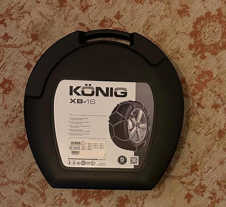 Sneeuwketting König XB-16 265, Auto diversen, Sneeuwkettingen, Nieuw, Ophalen of Verzenden