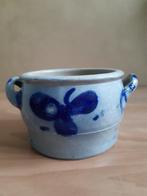 antieke keulse pot margarine, 10,5 cm. hoog, Ophalen of Verzenden
