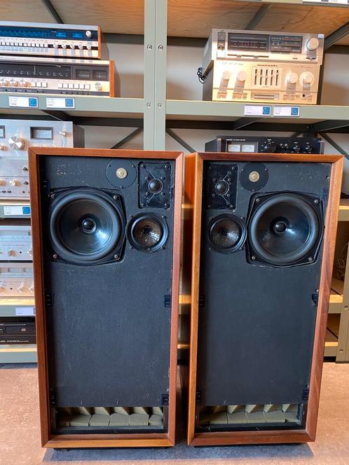 IMF TLS 50, geheel gereviseerd, Falcon Acoustic upgrade, Audio, Tv en Foto, Luidsprekers, Zo goed als nieuw, Front, Rear of Stereo speakers