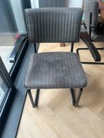 3x eettafelstoelen met armleuning, Huis en Inrichting, Stoelen, Ophalen, Gebruikt, Drie, Zwart