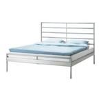 Ikea Heimdal bed 140, Ophalen, Gebruikt, Tweepersoons, 140 cm
