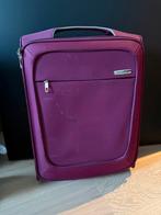 Samsonite Handbagage paars, 50 tot 60 cm, Hard kunststof, Ophalen of Verzenden, Zo goed als nieuw
