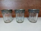 Aparte waxinelichthouders  3 stuks, Ophalen, Overige materialen, Minder dan 25 cm