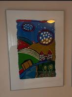 Clemens Briels - Winter in Limburg - Zeefdruk, Antiek en Kunst, Kunst | Litho's en Zeefdrukken, Ophalen