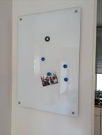 Whiteboard Glas 60x90 cm, Ophalen, Zo goed als nieuw, Magneetbord