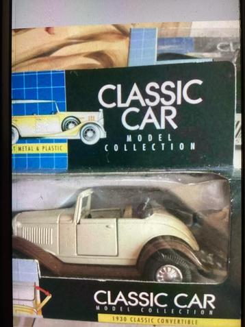 Nieuwe 1930 Klassieke Cabriolet Modelauto beschikbaar voor biedingen