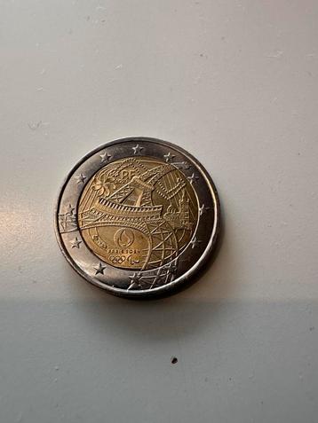 2 euro munt 2024 Parijs olympische spelen eiffeltoren beschikbaar voor biedingen