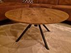 Unieke Draaibare Salontafel Eiken, Huis en Inrichting, Tafels | Salontafels, Ophalen, 50 tot 100 cm, Nieuw, 50 tot 100 cm