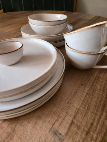 H&M Home Servies Beige 11-delig – Nieuw  beschikbaar voor biedingen