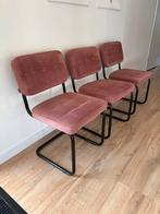 Eetkamerstoelen, Huis en Inrichting, Stoelen, Overige kleuren, Drie, Ophalen of Verzenden, Zo goed als nieuw