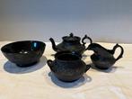 Wedgwood rouwservies zwart, Antiek en Kunst, Antiek | Keramiek en Aardewerk, Verzenden