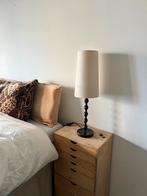 Antiek look schemer lampje, koperen details, moderne electra, Ophalen, Gebruikt, Metaal, Minder dan 100 cm