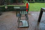 Nostalgische kinderstoel om te bouwen tot tafel en stoeltj, Ophalen, Gebruikt, Overige typen, Afneembaar eetblad