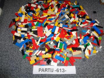 Partij 613=1000x Lego plaatjes, maximale maat 2x6 beschikbaar voor biedingen