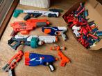 Grote Set Nerf (10 stuks plus scope), Kinderen en Baby's, Speelgoed | Buiten | Actiespeelgoed, Ophalen, Zo goed als nieuw