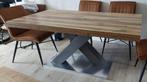 Extendable dining table, 50 tot 100 cm, 150 tot 200 cm, Rechthoekig, Zo goed als nieuw