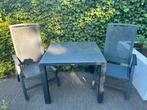 Life Outdoor Living tuinset voor 2 personen., Tuin en Terras, Gebruikt, Aluminium, Tuinset, Eettafel