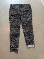 Zwarte broek met print van Stark elastisch, zit altijd fijn, Kleding | Dames, Broeken en Pantalons, Maat 38/40 (M), Zwart, Ophalen of Verzenden