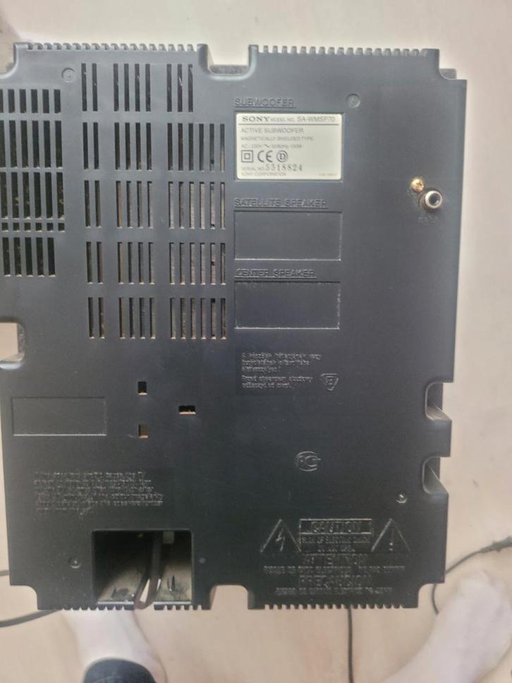 Sony Speakerset - Mooi Geluid!, Audio, Tv en Foto, Luidsprekers, Gebruikt, Complete surroundset, Minder dan 60 watt, Sony, Ophalen of Verzenden