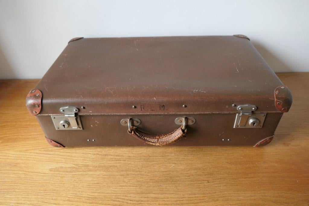 Antler vintage bruine koffer, Ophalen of Verzenden