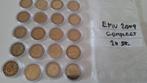 Collectie 2 euromunten 2009 - 10 jaar EMU - UNC kwaliteit, Postzegels en Munten, Munten | Europa | Euromunten, Verzenden, Overige landen