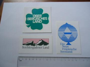 sticker oud Ober bergisches land berchtesgadener Seenland beschikbaar voor biedingen
