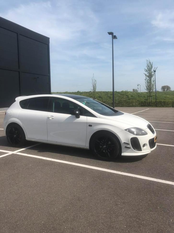 Seat leon 2010 wit, Auto's, Seat, Particulier, Leon, Benzine, Wit, Ophalen