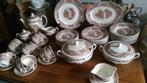 12 pers. Eet+koffie servies castillo bruin van P Regout, Antiek en Kunst, Ophalen