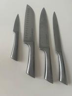 Villeroy & boch vivo messenset 4- delig, Ophalen of Verzenden, Zo goed als nieuw, Rvs of Chroom